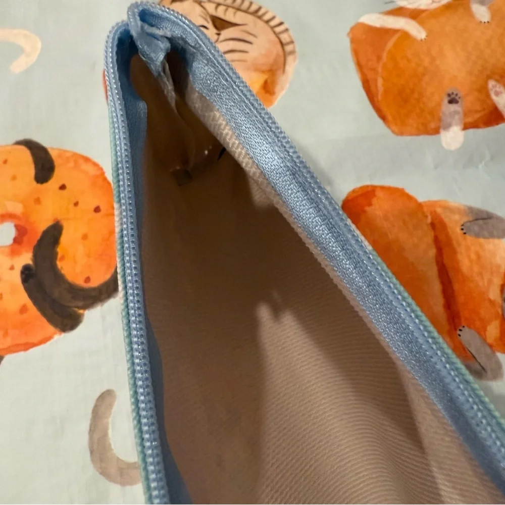 Cinnamoroll Blue Pencil Bag with Seashells and Mermaid Theme
